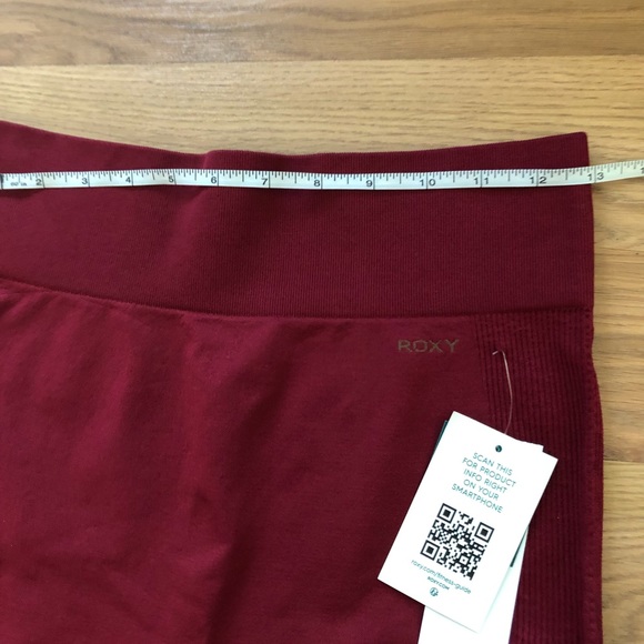 Roxy maroon- proud of being workout leggings - Picture 7 of 9